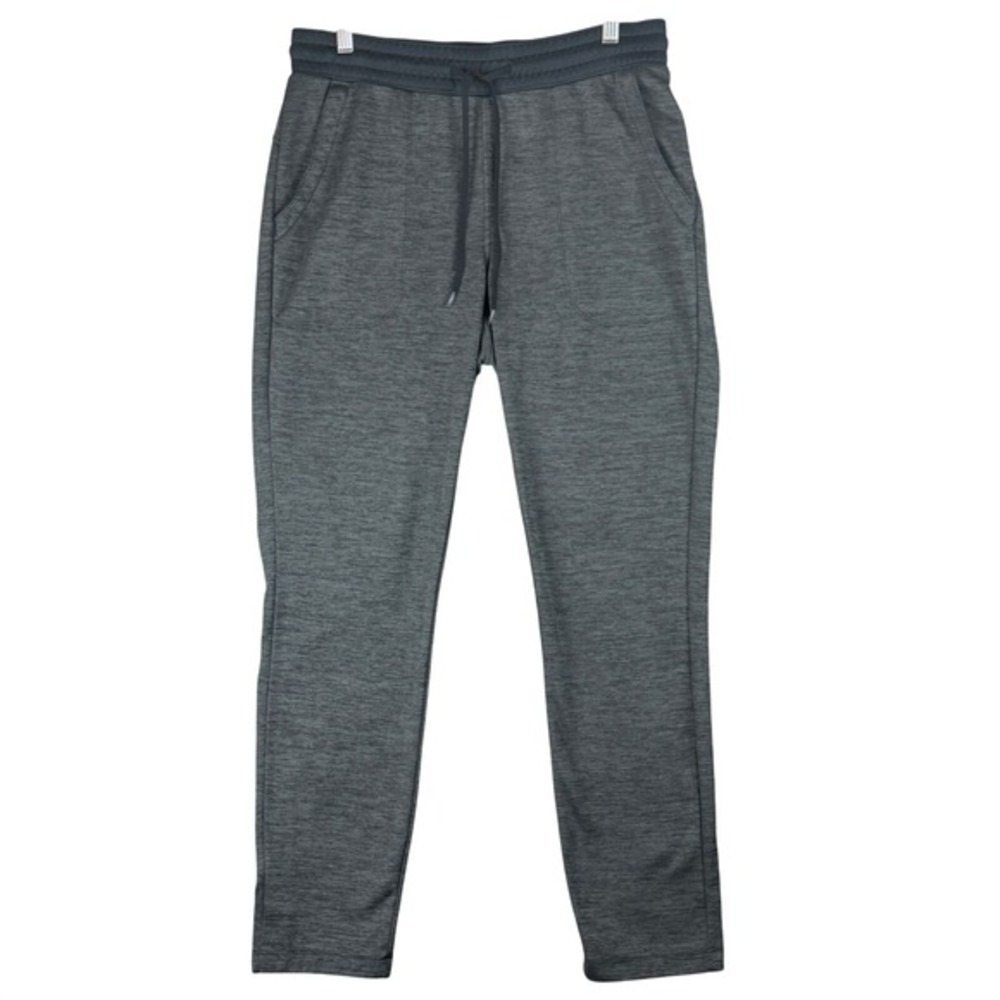 Columbia Men's L Charcoal Gray Heather Jogger Pants Fleece Tapered Gorpcore